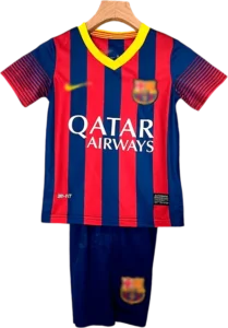 camiseta retro barcelona 2013-14 versión infantil