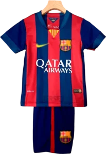 camiseta retro barcelona 2014-15 versión infantil