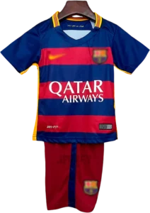 camiseta retro barcelona 2015-16 versión infantil
