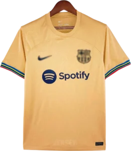 camiseta retro barcelona 2022-23 visitante