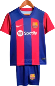 camiseta retro barcelona 2023-24 versión infantil