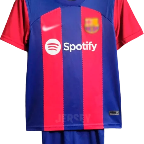 camiseta retro barcelona 2023-24 versión infantil