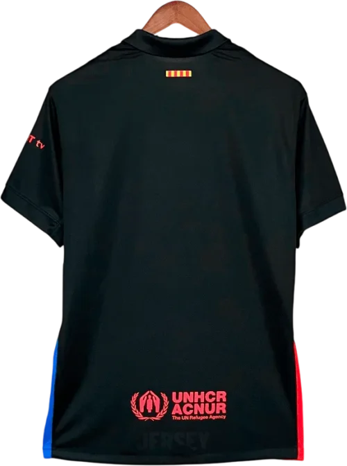 camiseta retro barcelona 2024-25 visitante reverso