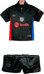 camiseta retro barcelona 2024-25 versión infantil visitante
