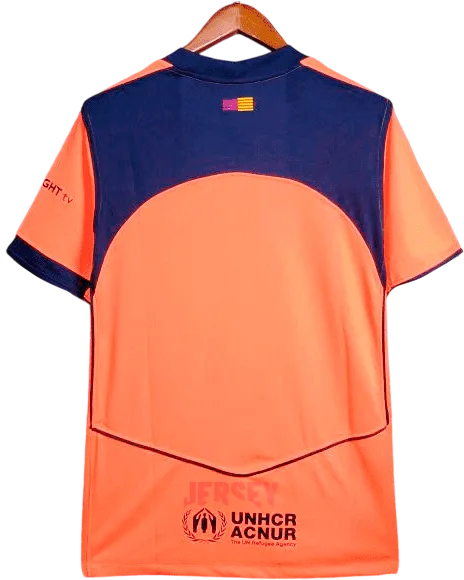 camiseta retro barcelona 2025-26 tercera reverso