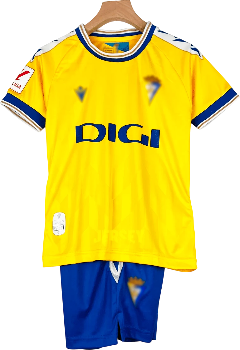 camiseta cádiz 2023 24 versión infantil