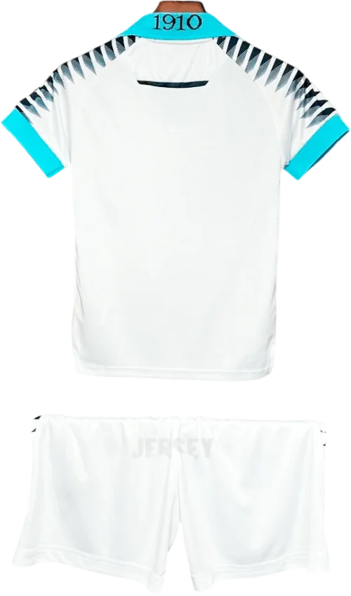 camiseta cádiz 2024 25 visitante versión infantil reverso