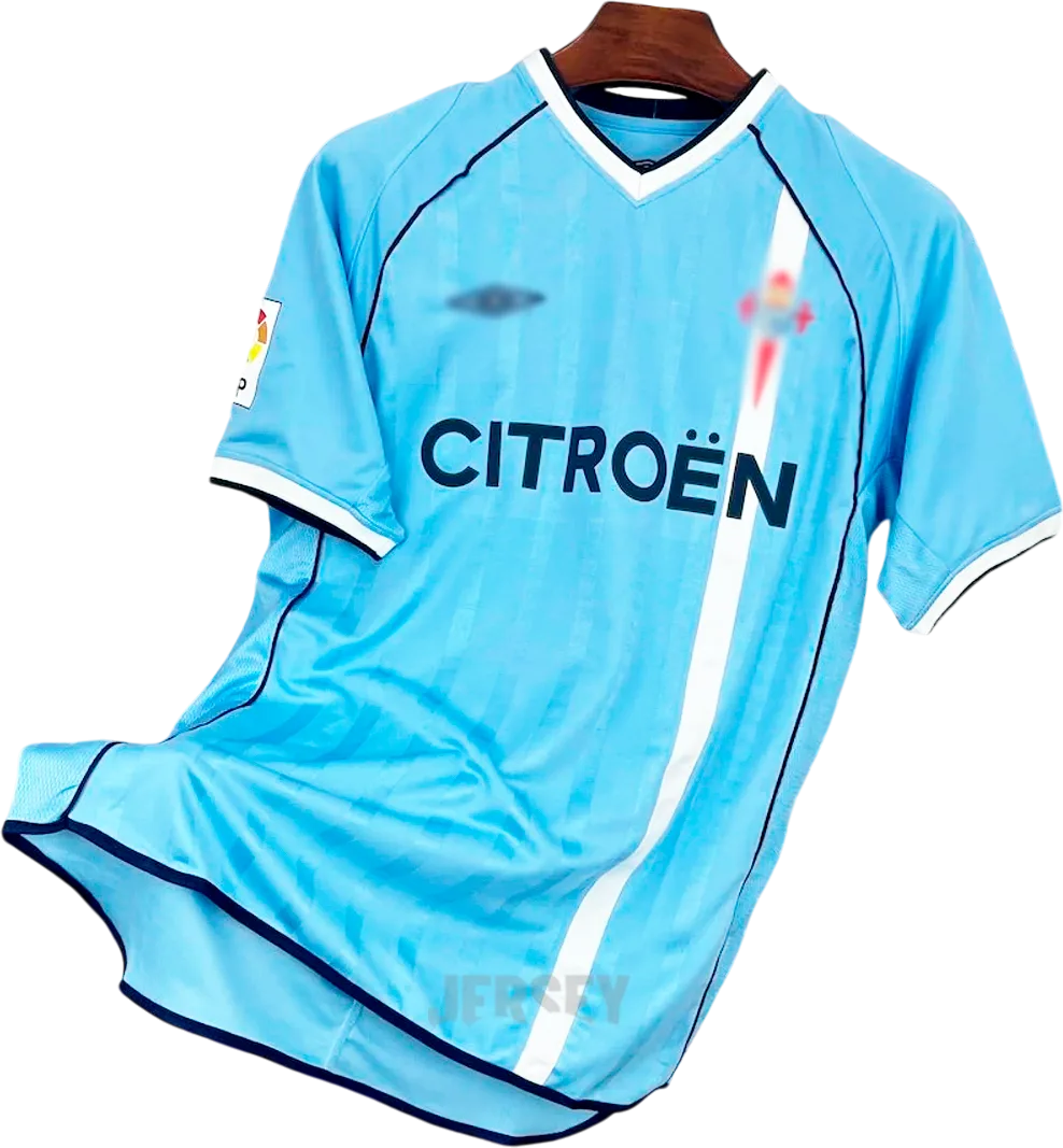 Camiseta Celta de Vigo 2001-02 Local
