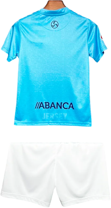 camiseta celta de vigo 2024 25 versión infantil reverso
