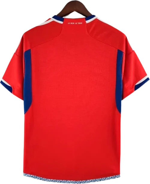 camiseta de la selección chilena 2022 reverso