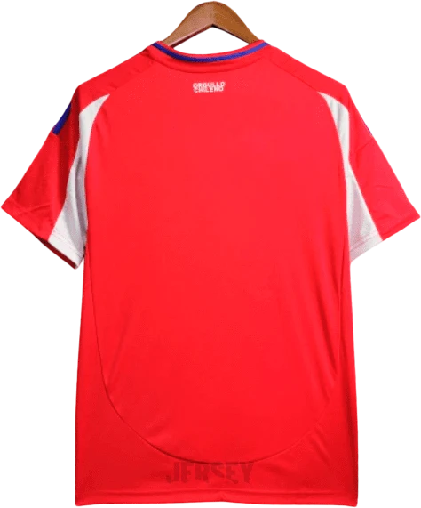 camiseta de la selección chilena 2024 reverso