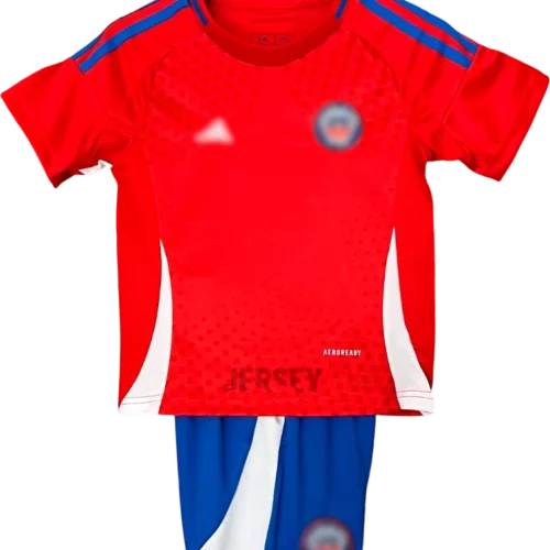 camiseta de la selección chilena 2024 versión infantil