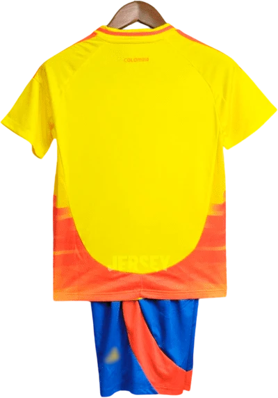 camiseta colombia 2024 versión infantil reverso