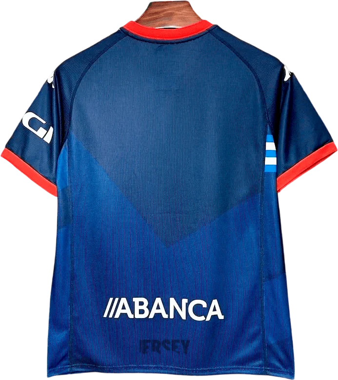 camiseta deportivo de la coruña 2024 25 visitante reverso