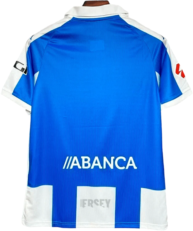 camiseta deportivo de la coruña 2024 25 reverso