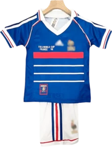Camiseta Francia 1998 Versión Infantil Local