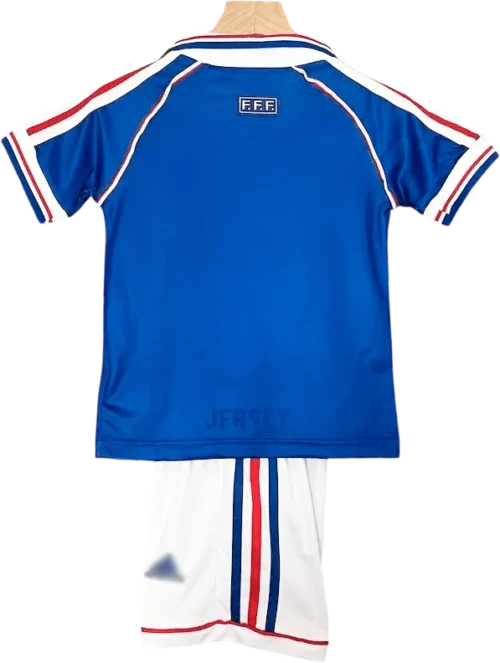 camiseta Francia 1998 versión infantil reverso
