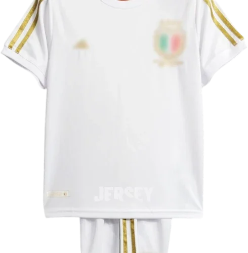 camiseta italia 125 aniversario 2023 versión infantil local