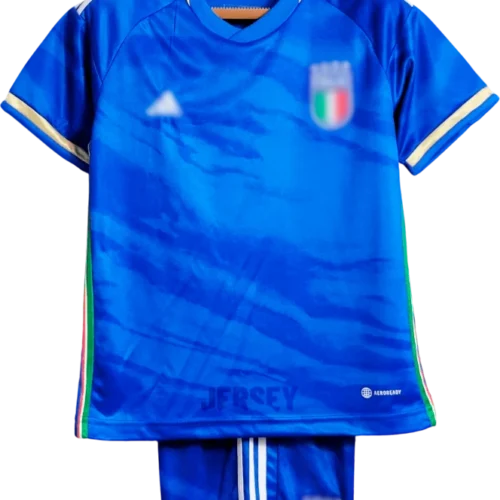 camiseta italia 2023 versión infantil