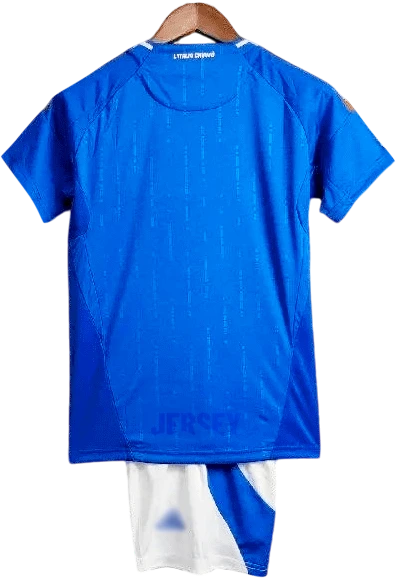 camiseta italia 2024 versión infantil reverso