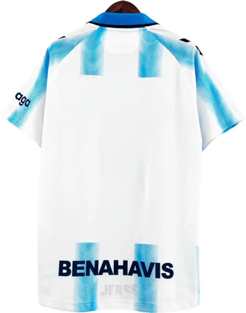camiseta málaga 2023 24 reverso