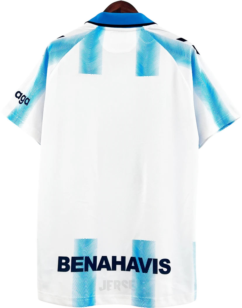 camiseta málaga 2023 24 reverso