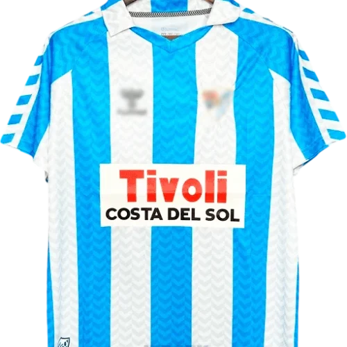 camiseta málaga 2024 25 120 aniversário