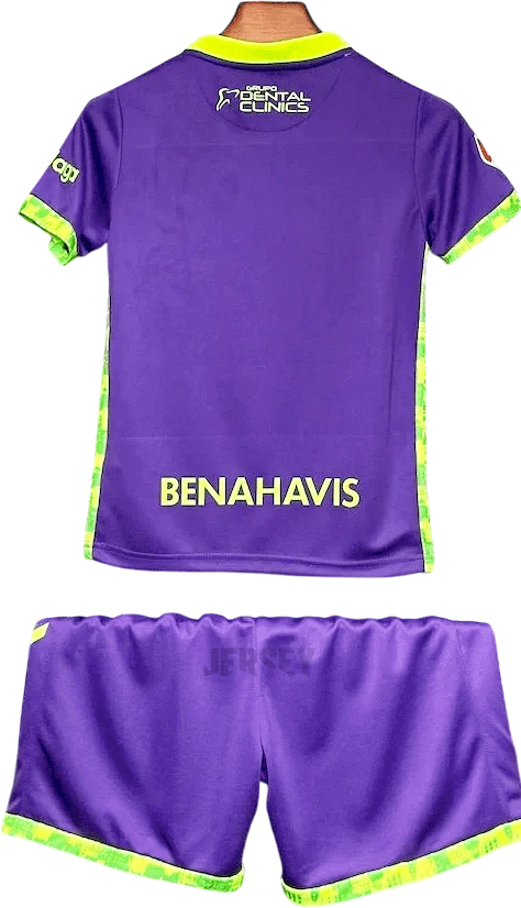 camiseta málaga 2024 25 visitante reverso