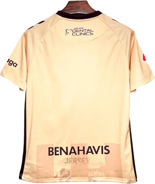 camiseta málaga 2024 25 tercera reverso