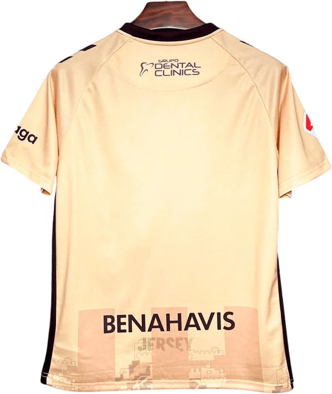 camiseta málaga 2024 25 tercera reverso