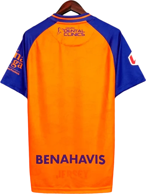 camiseta málaga 2025 26 visitante reverso