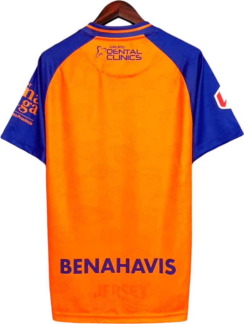 camiseta málaga 2025 26 visitante reverso