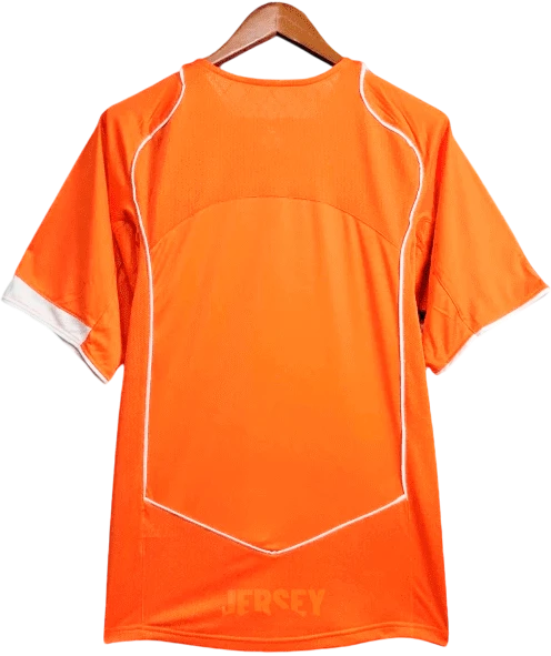 camiseta retro holanda 2004 reverso