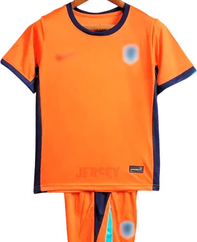 camiseta retro holanda 2024 versión infantil local