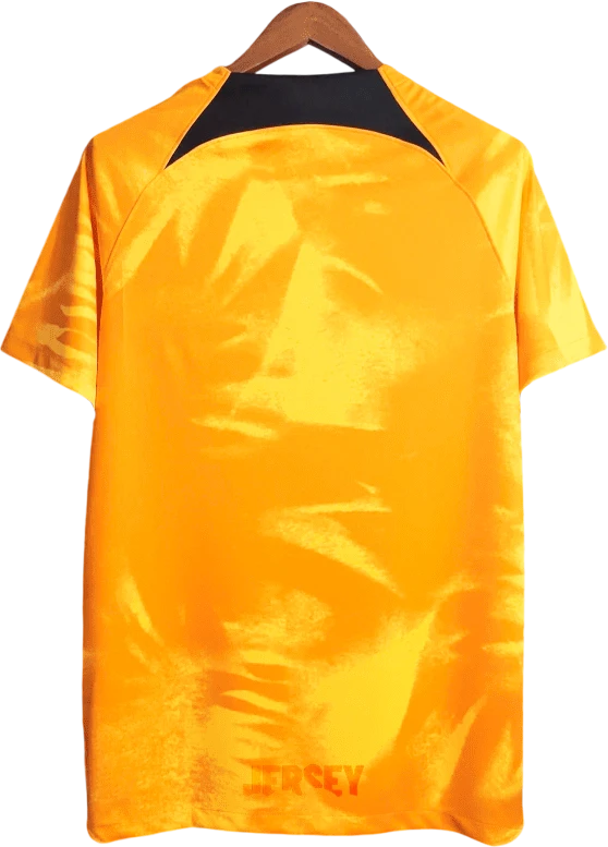 camiseta retro holanda 2022 reverso