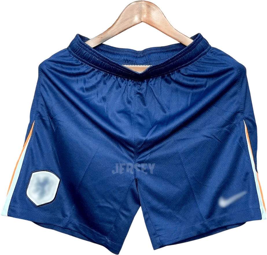 pantalón corto retro holanda 2024 visitante
