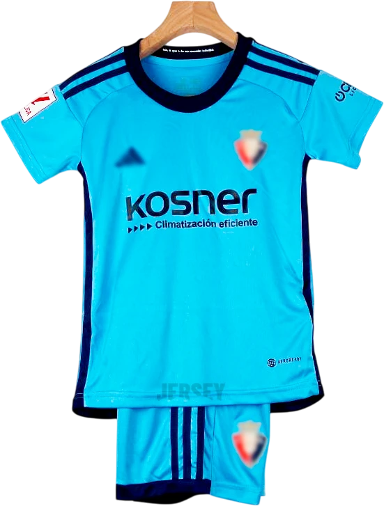 camiseta del osasuna 2023 24 versión infantil visitante