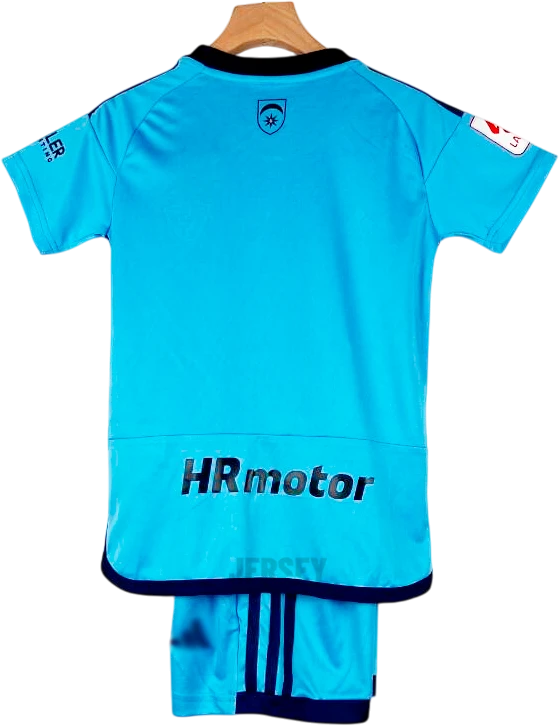 camiseta del osasuna 2023 24 versión infantil visitante reverso
