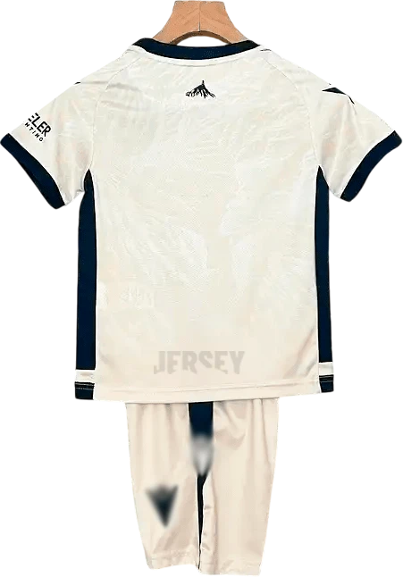 camiseta del osasuna 2024 25 versión infantil visitante reverso