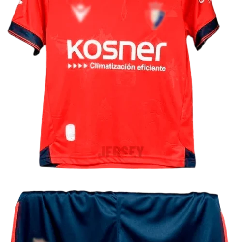 camiseta del osasuna 2024 25 versión infantil local