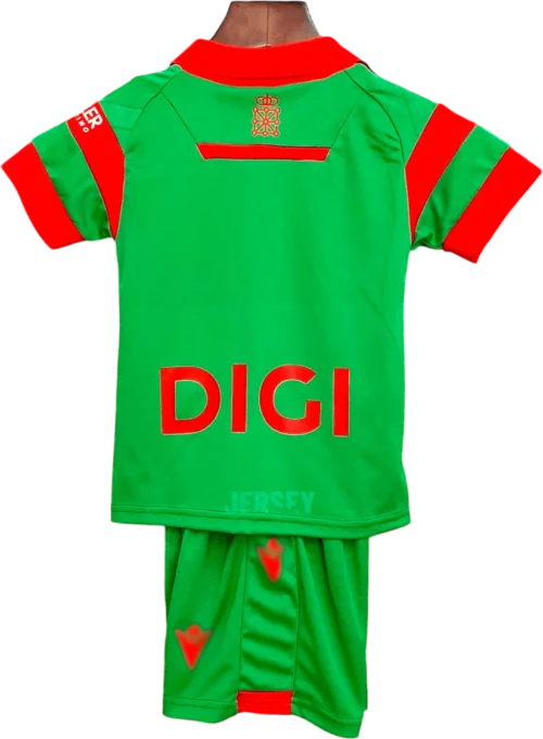 camiseta del osasuna 2025 26 versión infantil visitante reverso