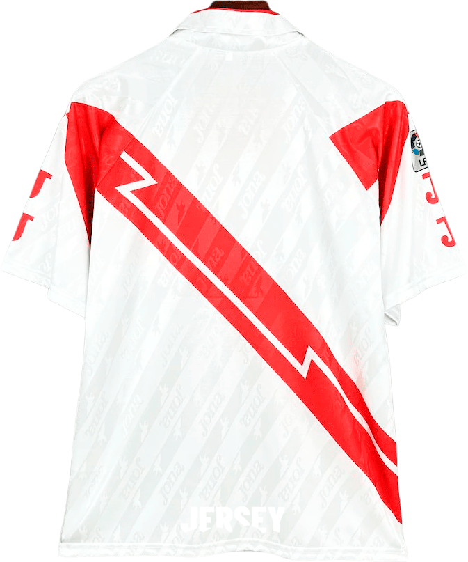 camiseta rayo vallecano 1994 95 reverso