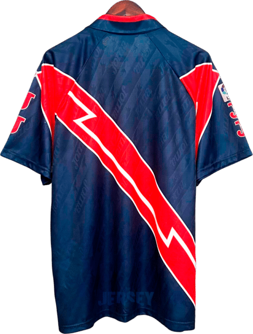 camiseta rayo vallecano 1997 98 visitante reverso