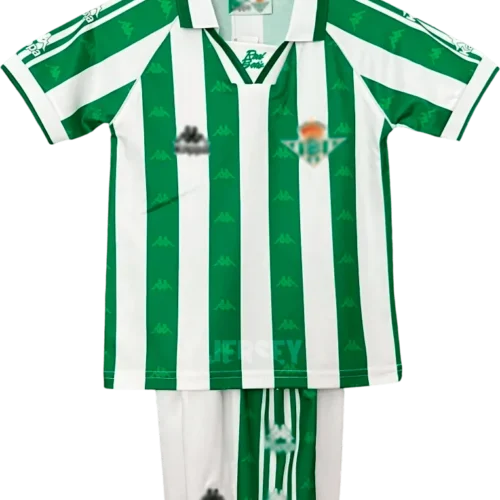 camiseta retro real betis local 1995 versión infantil