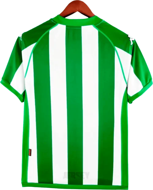 camiseta retro real betis 2001 02 reverso