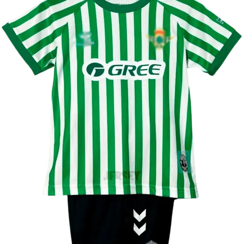 camiseta retro real betis 2025 26 conference league versión infantil