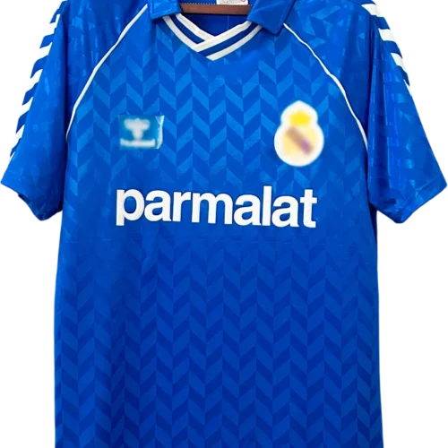 Camiseta del real madrid retro 1986 visitante