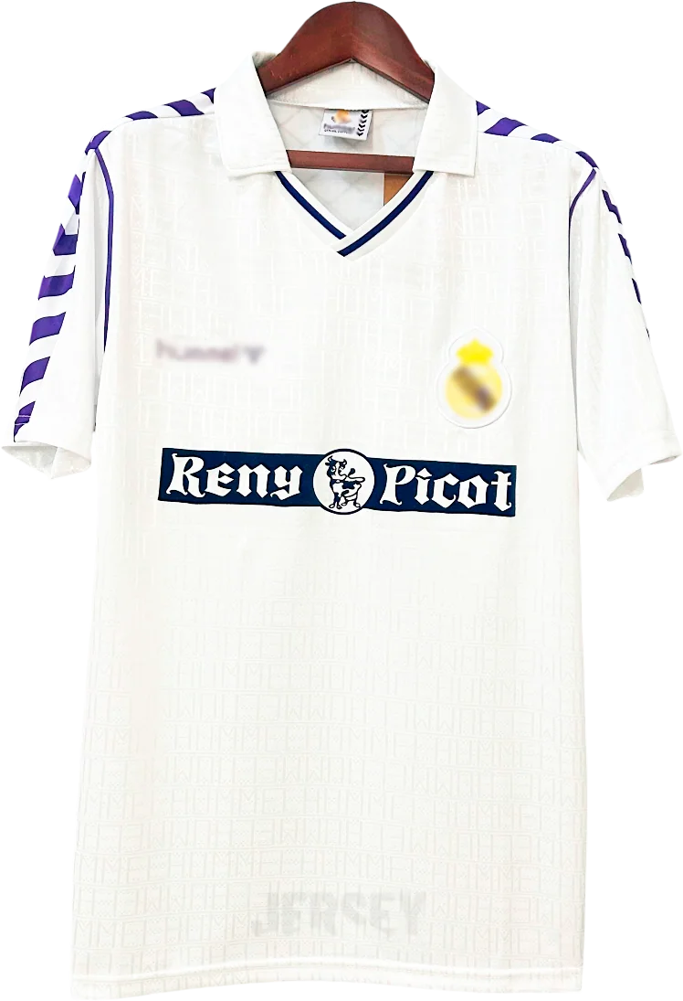 Camiseta Real Madrid 1989 Local