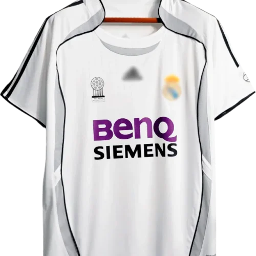 camiseta retro real madrid 2006