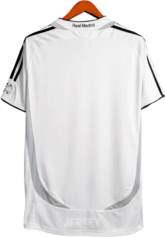 camiseta retro real madrid 2006 reverso